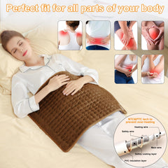 Deepsoon heating pad neck and shoulder warmth for tension relief.
