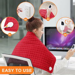 Deepsoon neck and shoulders heated pad offering targeted warmth.