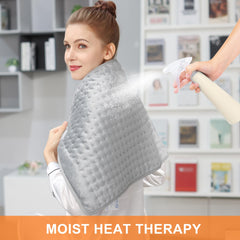 Deepsoon heating pad soft flannel surface for skin-friendly comfort.