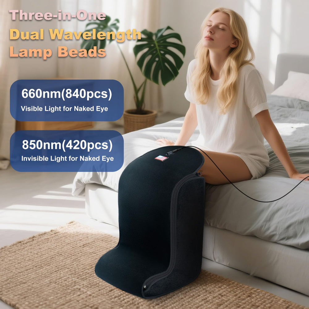 Deerbaba dual-wavelength LEDs deliver deep coverage for relaxation and comfort