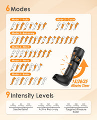 DEJUNPIOOL Leg Massager compact device fits under furniture for daily use.