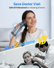 DEJUNPIOOL one-hand operation simplifies at-home ear cleaning