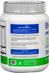 Del Mar Health Enable Weight Loss Shake chocolate serving with scoop supports easy daily use.