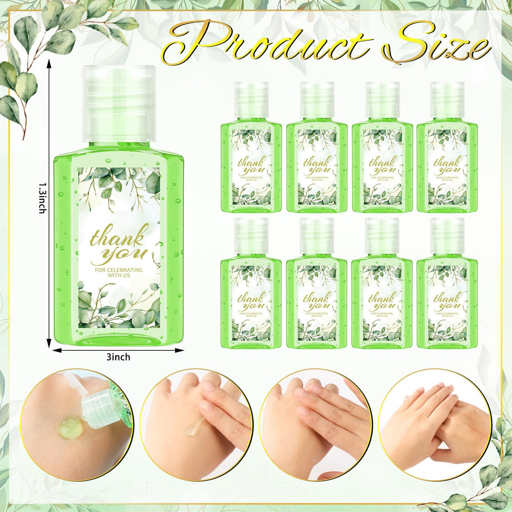 Demissle bridal shower gift bulk pack features vintage eucalyptus pattern