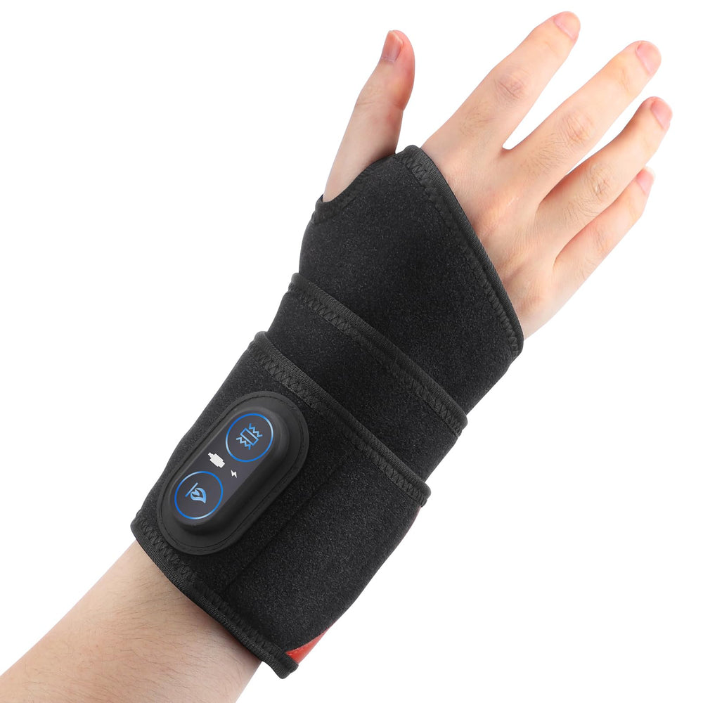 DeMoce red light and massage combo targets stiffness during work.