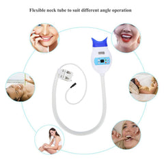 Dental Market Smedent semi-circular head design targets both arches simultaneously.