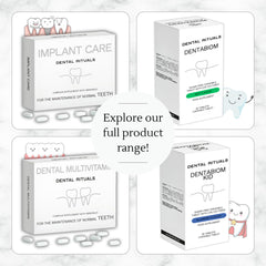 Dental Rituals osseointegration support graphic suggesting implant healing potential