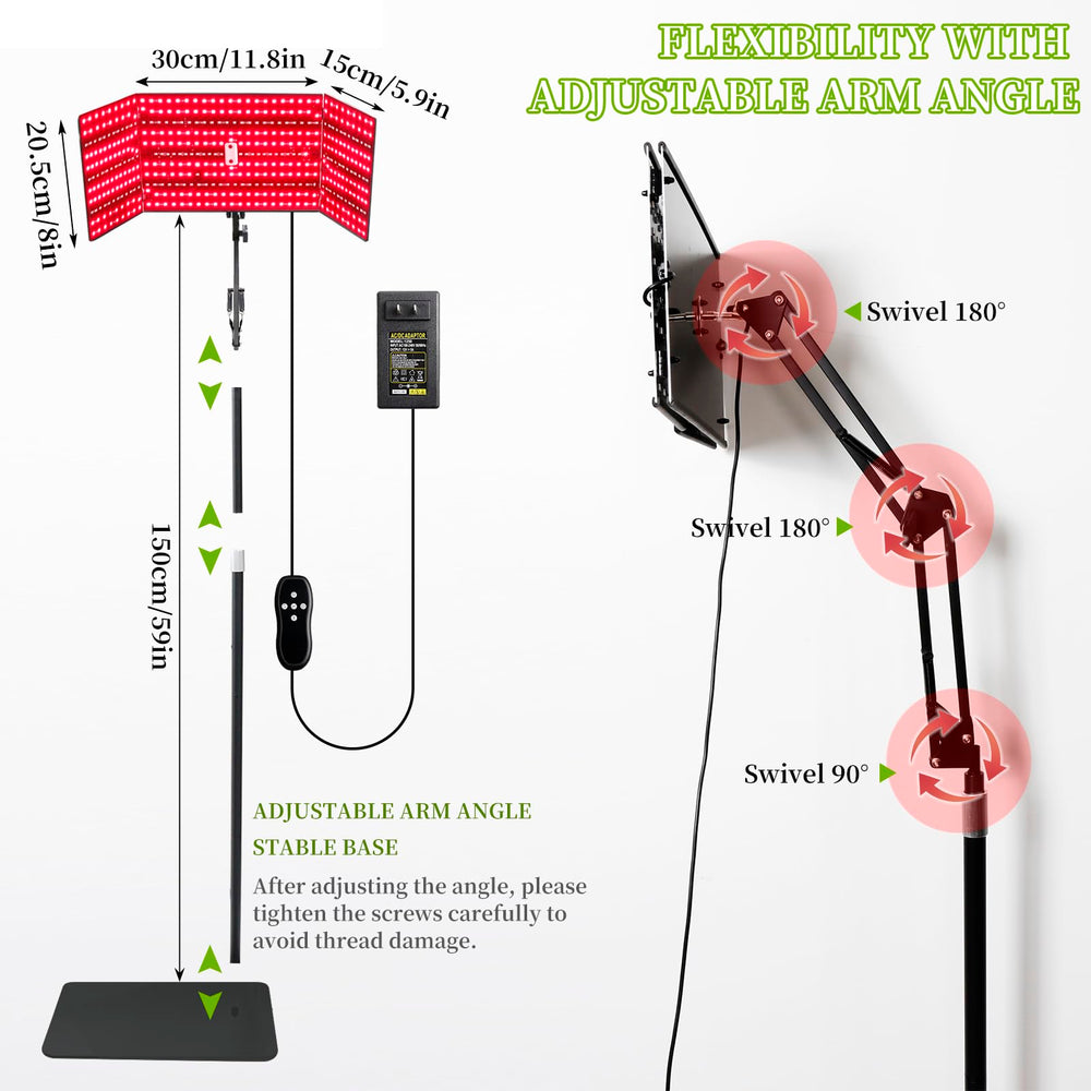 Derlights adjustable-height stand adapts to different spaces