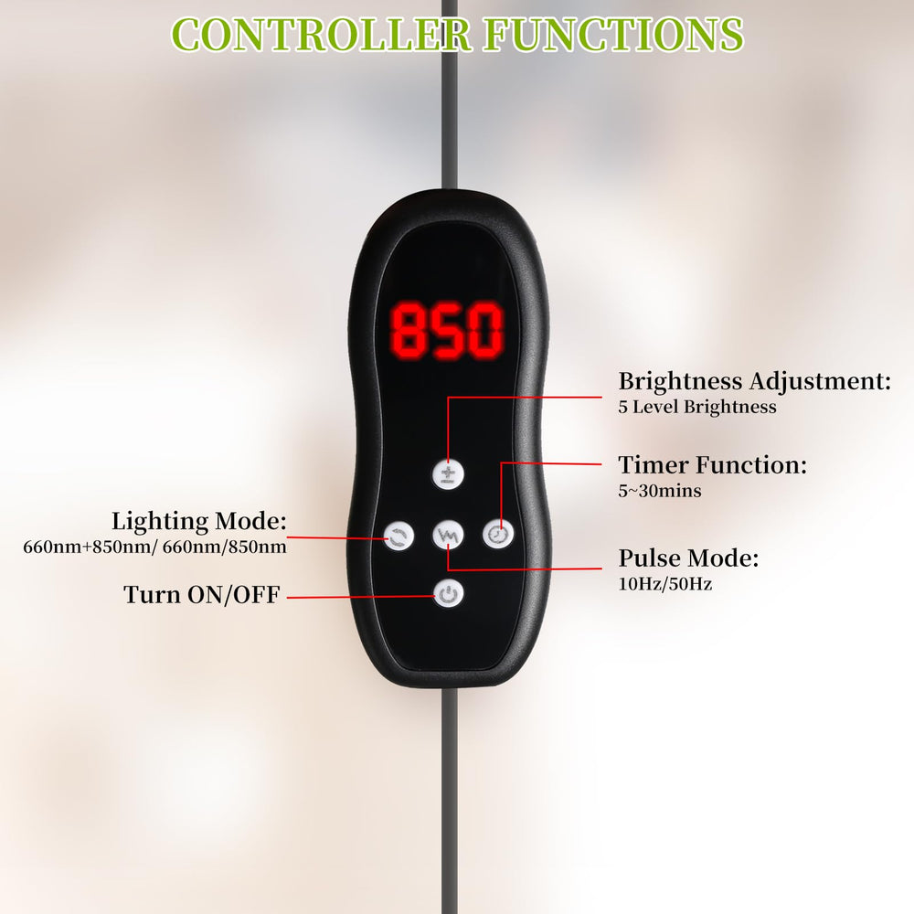 Derlights nine-by-three inch panel provides broad coverage