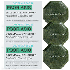 Dermabon 2% coal tar bottle pour for gentle cleansing and skin comfort
