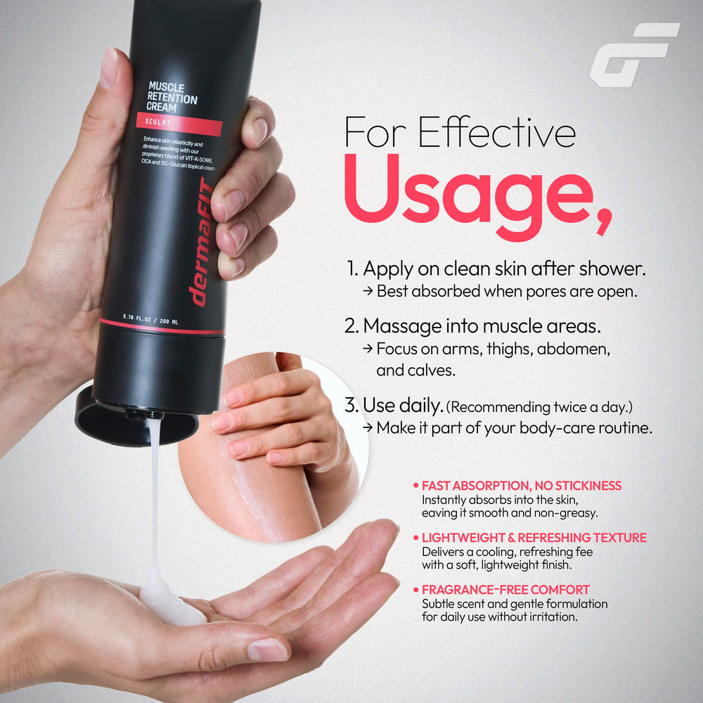 dermaFIT Sculpt travel-size pack fits in pocket or bag