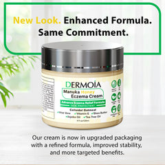 Close-up shows smooth texture ideal for face and body application.