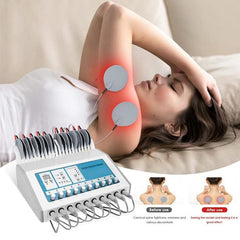 DERUIISSK Acupoint stimulation diagram showcases guided, customizable therapy.