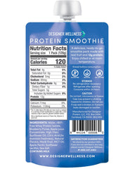 Designer Wellness Protein Smoothie image with 12g whey protein isolate for a satisfying protein boost.