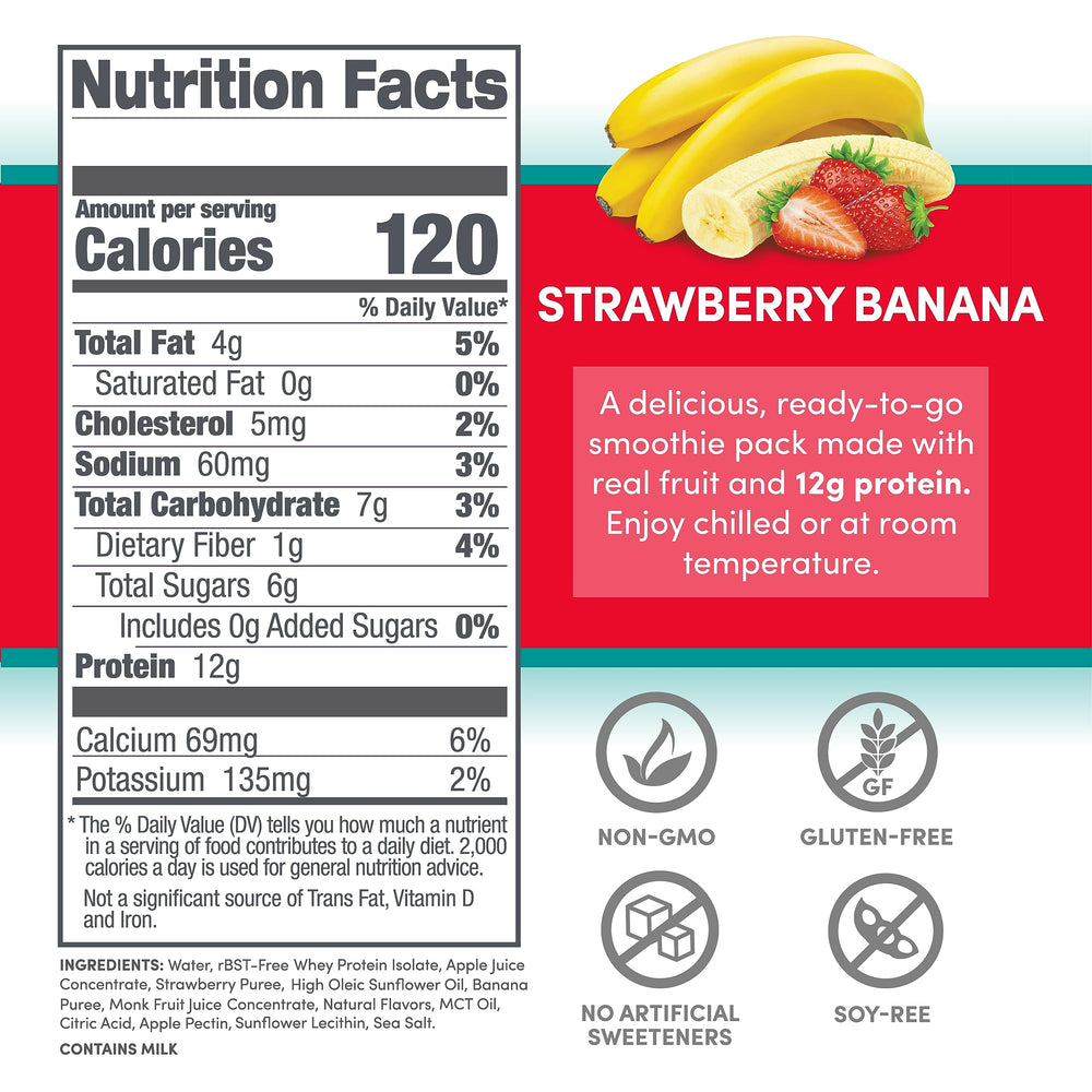 Designer Wellness Protein Smoothie gluten-free label confirms non-GMO ingredients.