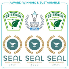 Plant-based USDA-certified packaging used for DETERRA disposal pouches.