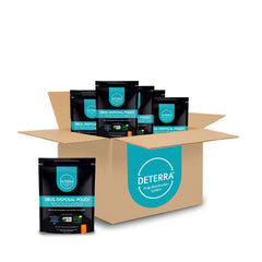 DETERRA small pouch packaging for safe at-home drug disposal.
