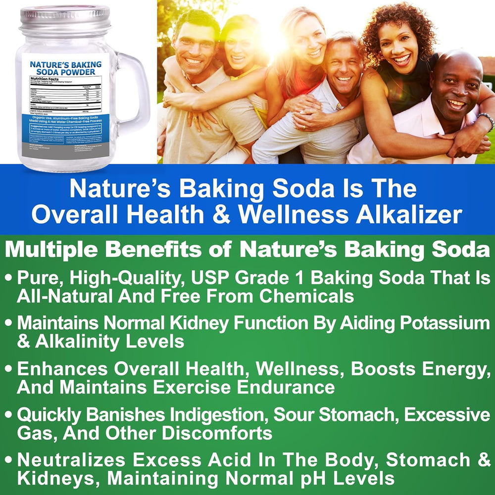 Detox use: Kidney Restore baking soda in daily routines