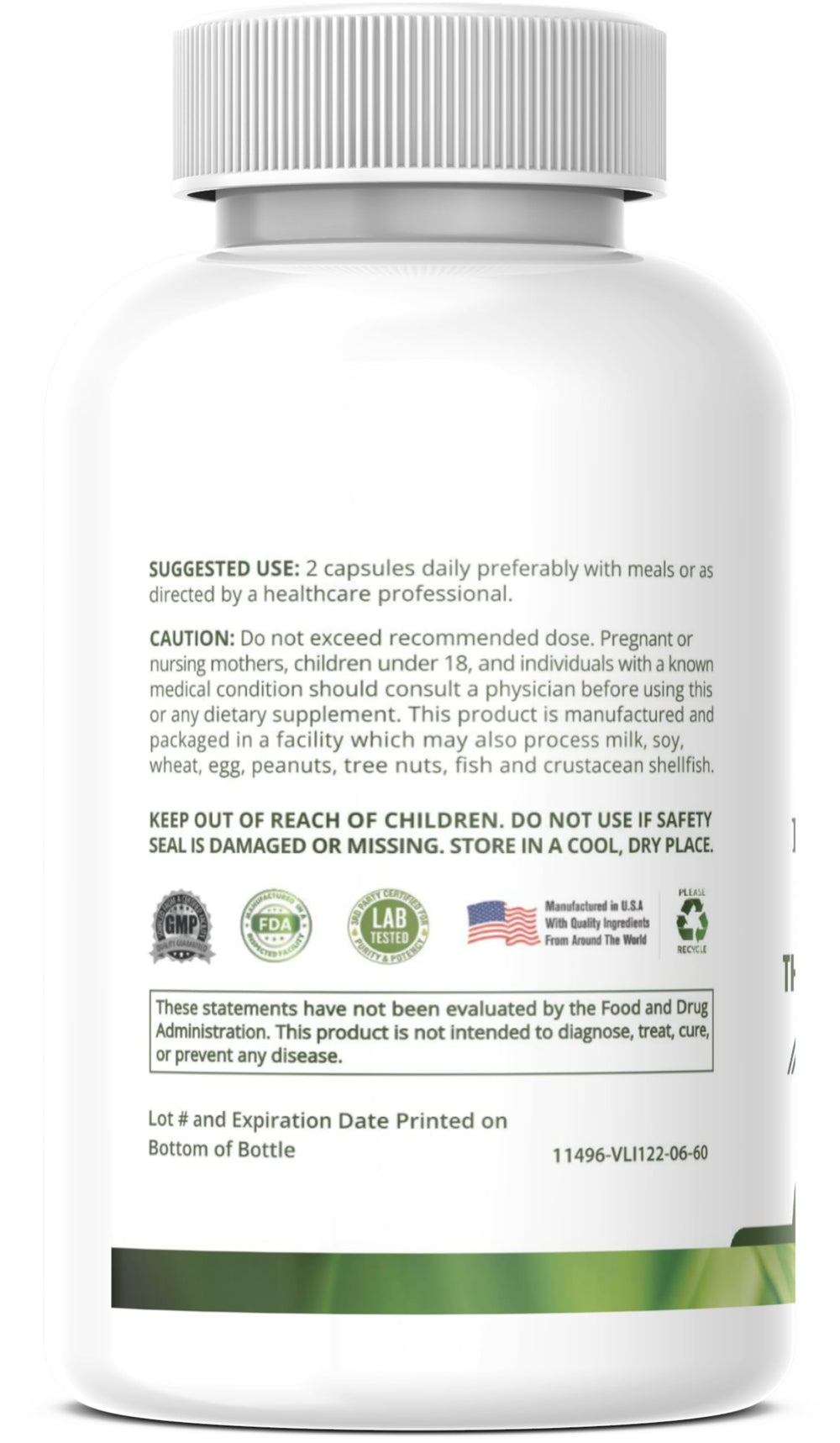 Detox Trees Thyroid Health Formula capsules pack ready for daily use.