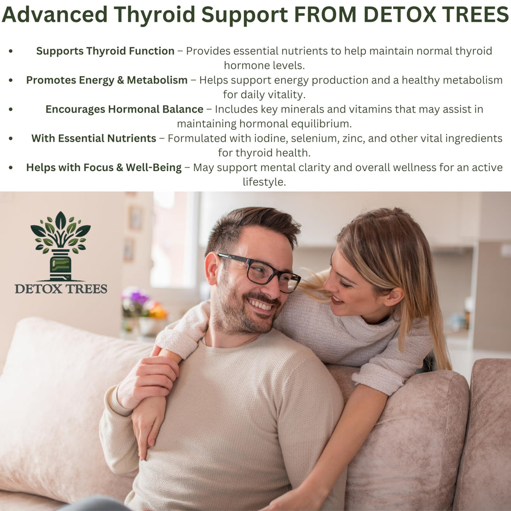 Detox Trees Thyroid Health Formula dosage guide view aids routine planning.