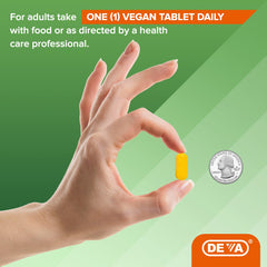 DEVA tablets shown as part of a daily routine.