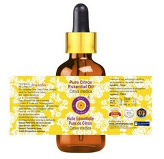 Deve Herbes Citron essential oil amber glass bottle preserves potency and freshness.