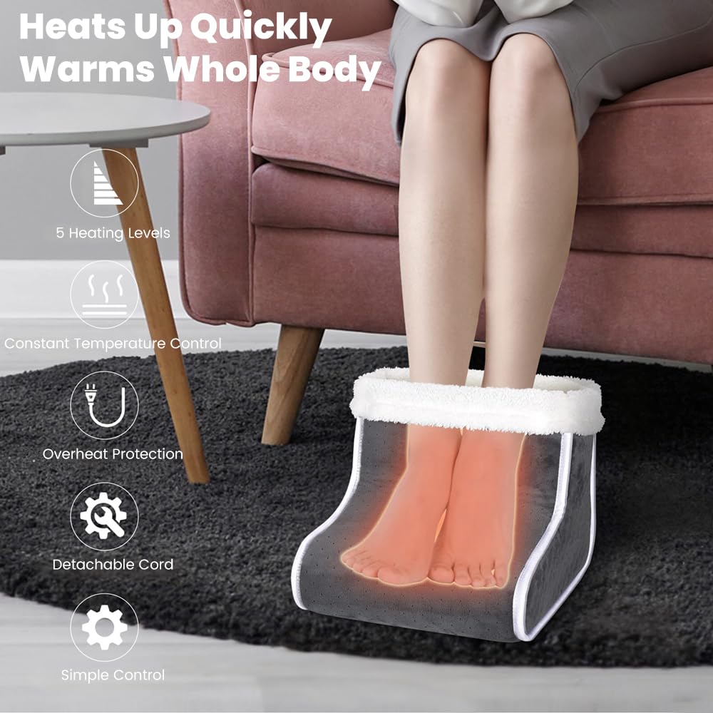 Dexmary warmer includes removable, machine-washable lining for easy cleaning.