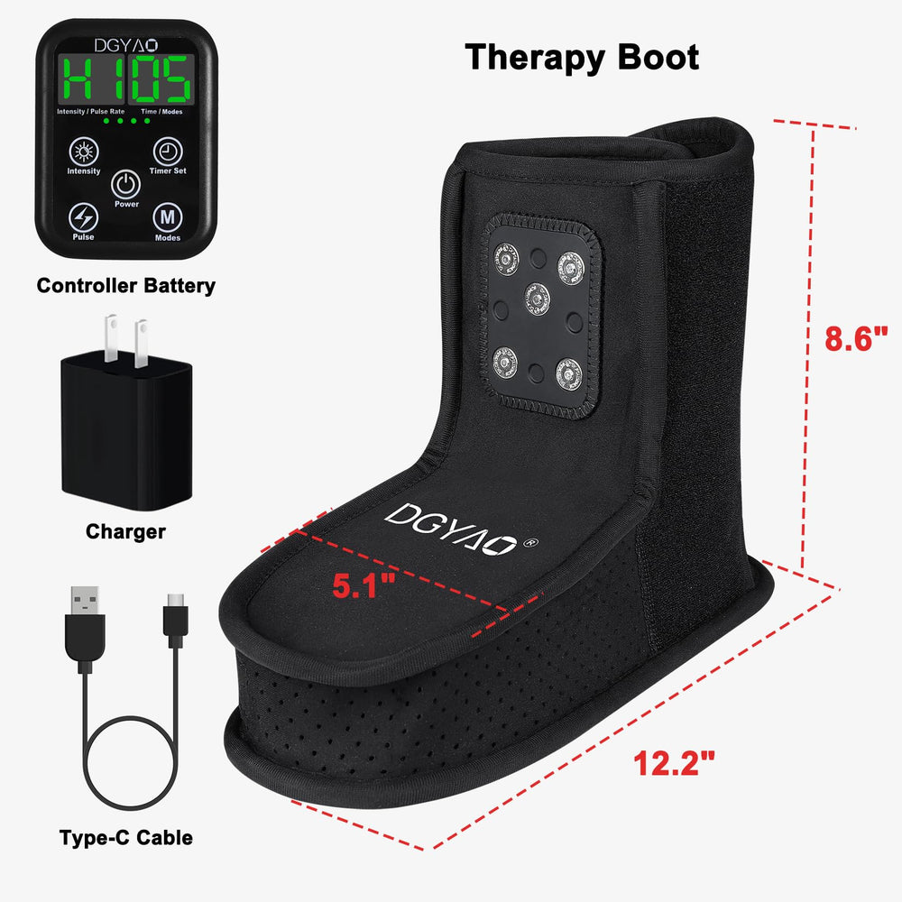 DGQY pulse technology flicker mode enhances light penetration for recovery potential