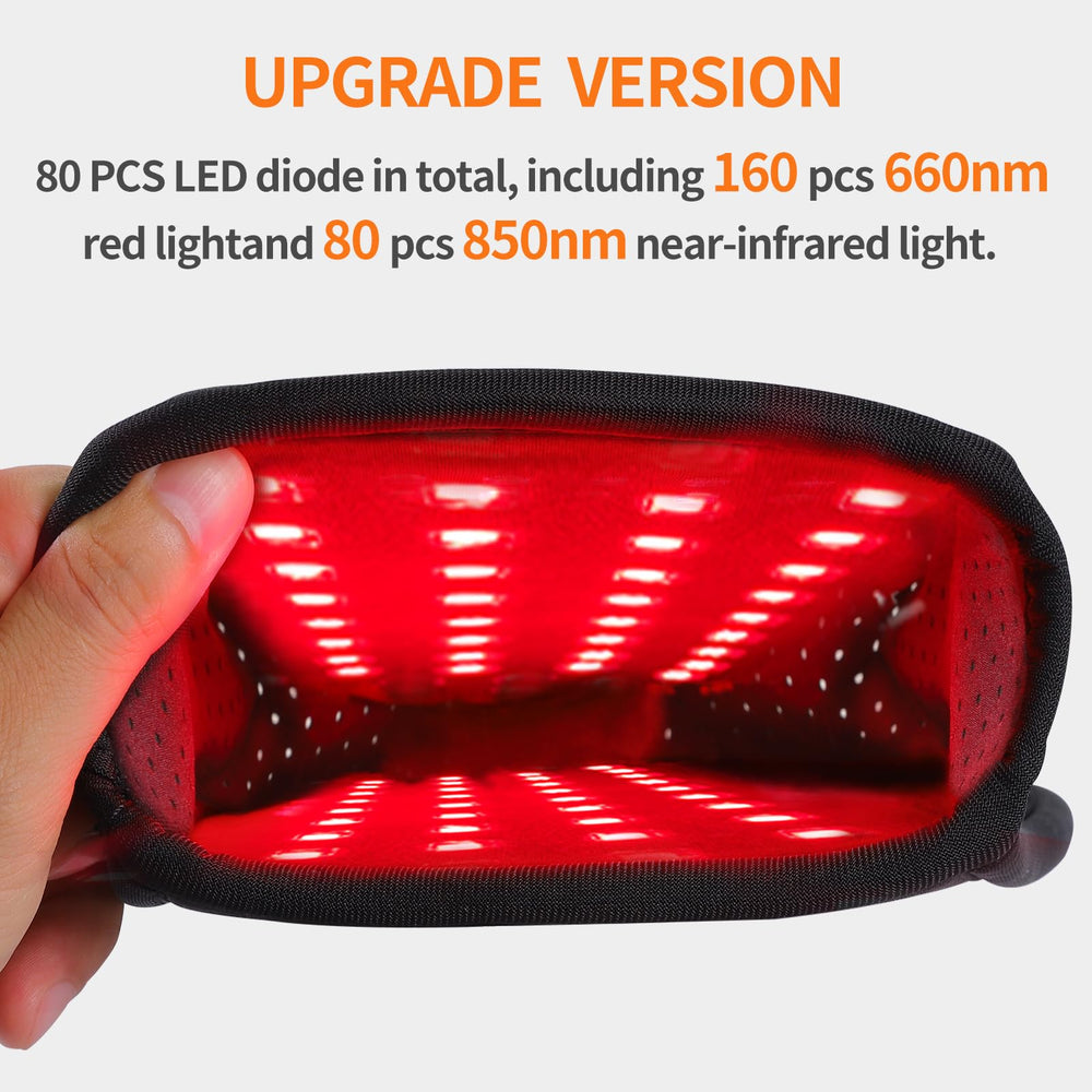 DGQY red-light-glove side breathable material enables comfortable wear during treatment.