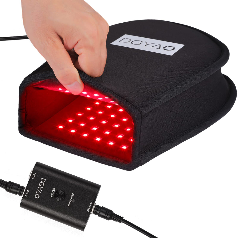 DGQY red light therapy glove with full hand coverage for targeted relief