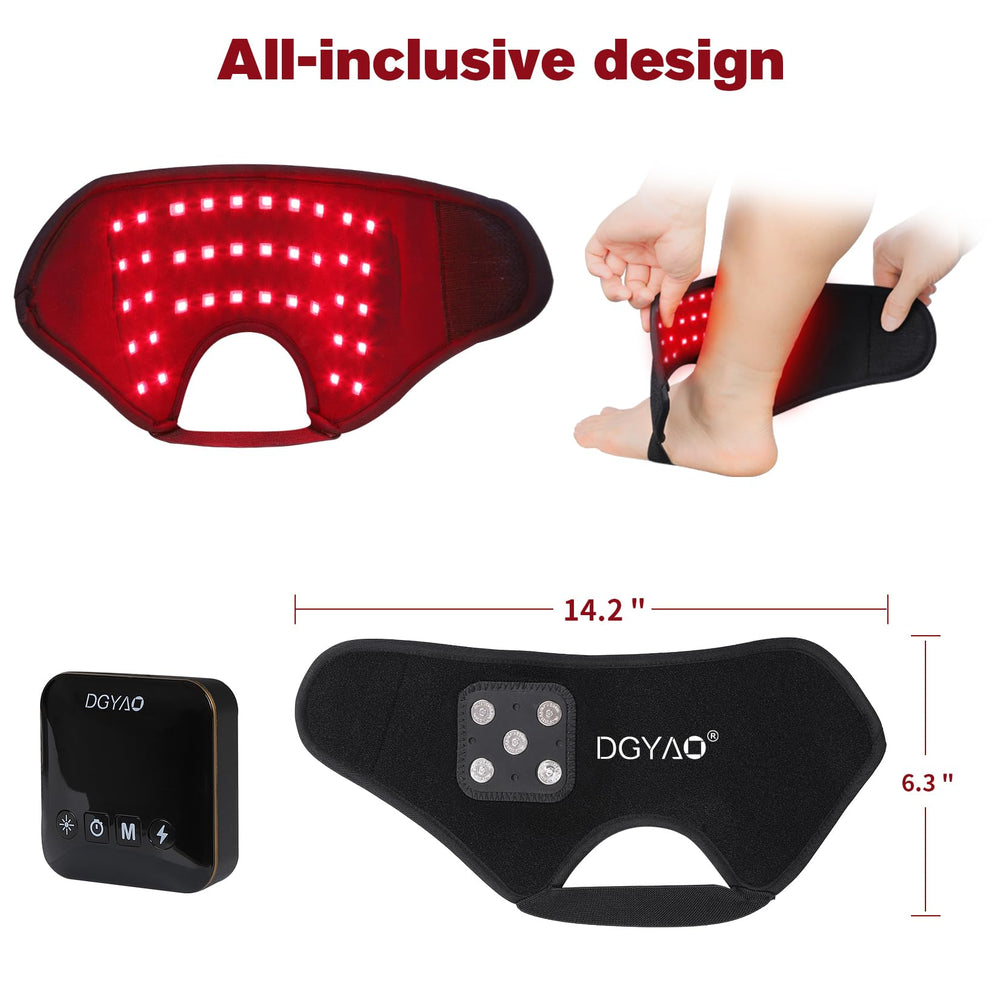 DGXINJUN controller displaying red and infrared light options