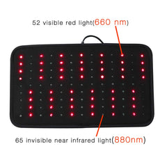 DGYAO dual-light emission highlights red and infrared therapy benefits for tissue comfort.