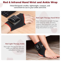 DGYAO red light wrap USB-C included enables easy charging on the go