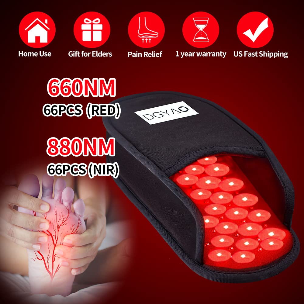 DGYAO soft, comfortable pad enables hands-free foot therapy sessions