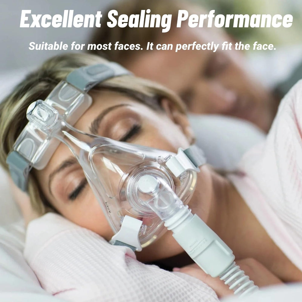 DHASUWT CPAP mask headstrap offers stable support for overnight wear