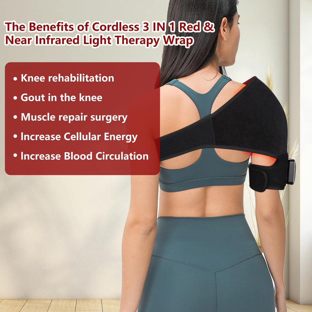 Dialudon 3in1 modes display versatile options for red, infrared, and combined therapy