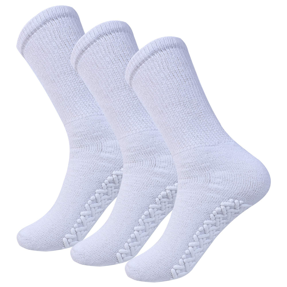 Diamond Star 12-pack grey socks ready for display and use