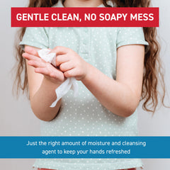 Diamond Wipes WipeEssentials label close up showing benzalkonium chloride