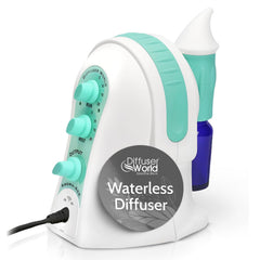 Diffuser World waterless diffuser for large room in black enhances space with aroma