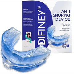 Difiney anti-snoring device front view helps promote quieter nights.