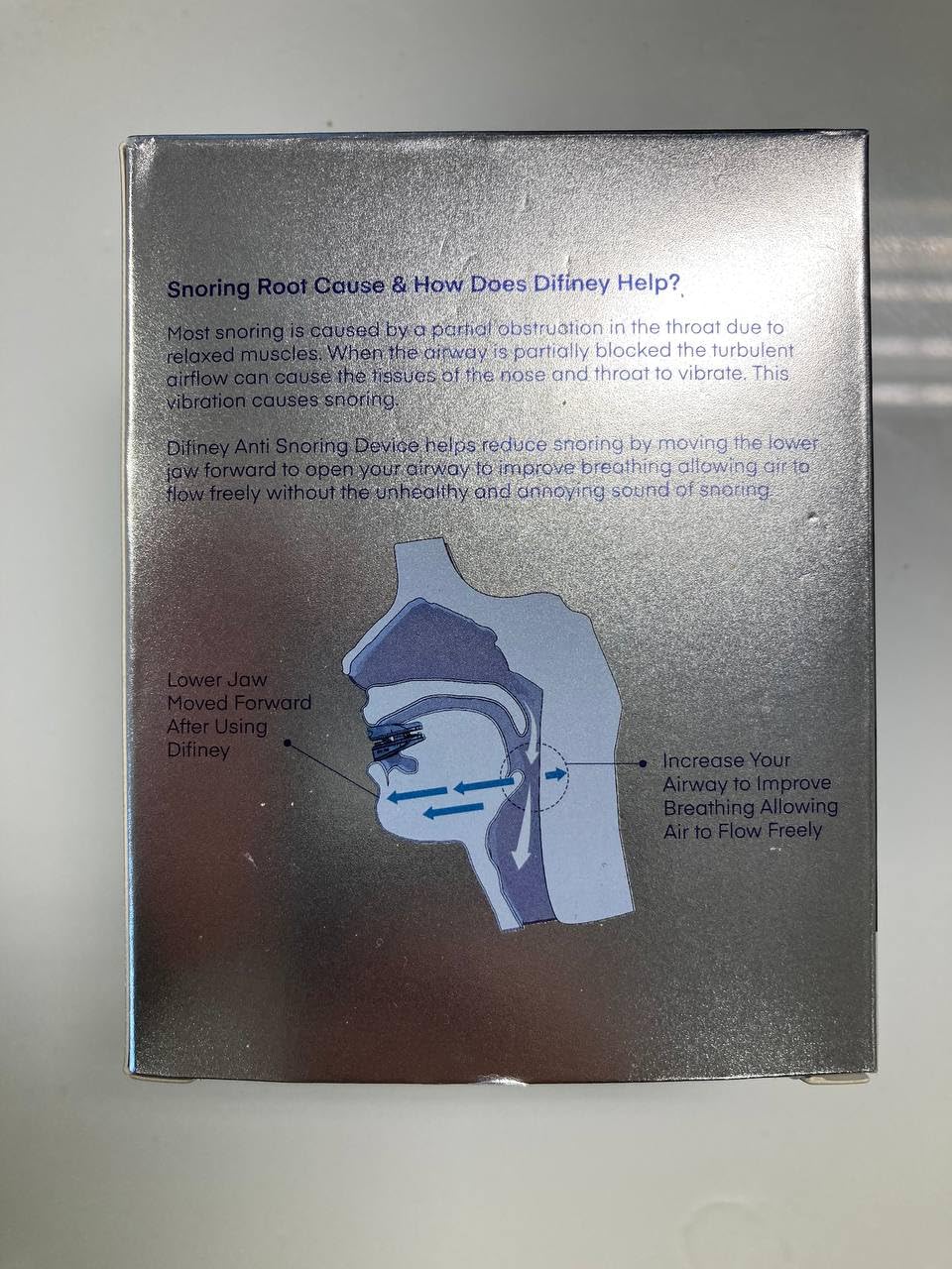 Difiney Packaging And Instructions clearly laid out for setup