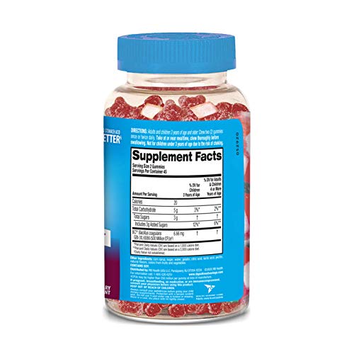 Digestive Advantage gummies promote digestive health and immune support.