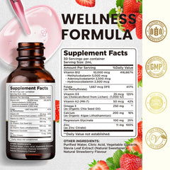 Dilib sublingual drops under tongue for potentially faster absorption.