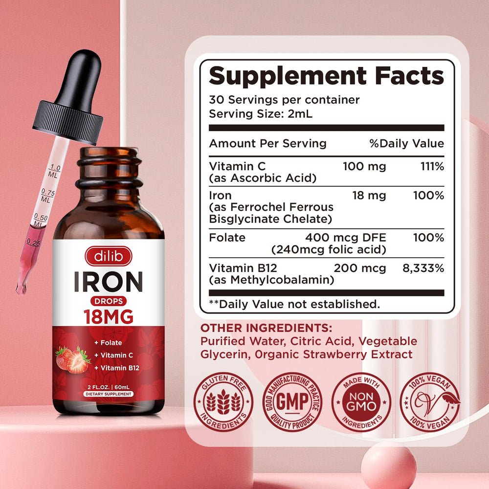 Dilib for women and men iron support in daily routine