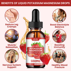 Dilib strawberry-flavored drops offer a tasty, fast-absorption alternative to pills.