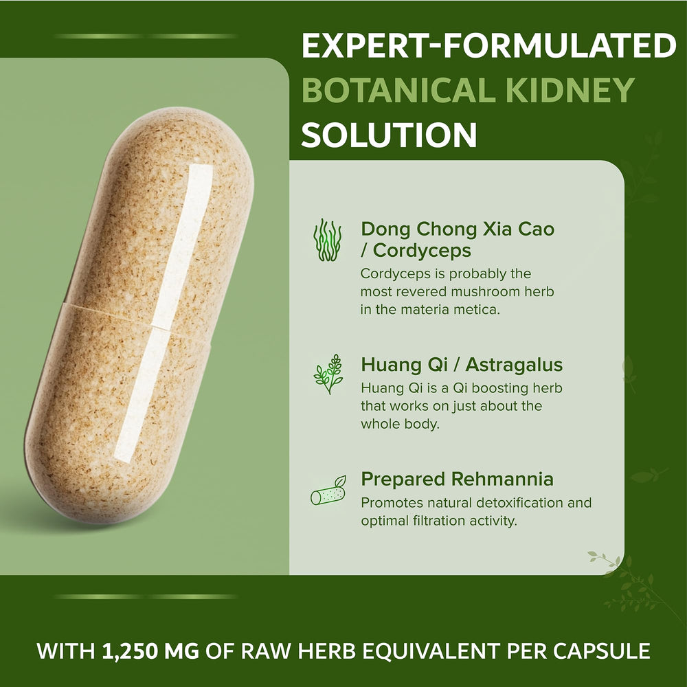 Box packaging of Dimmak Herbs Kidney Sure emphasizing organic standards