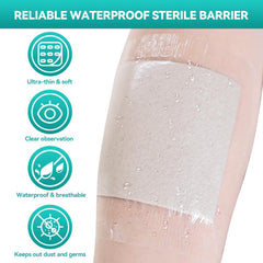 Dimora hypoallergenic adhesive layer reduces irritation while keeping dressing secure.
