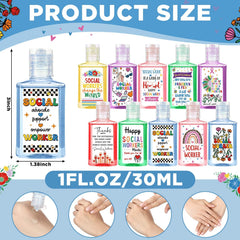 Dimsile travel-size sanitizer held in hand for on-the-go use
