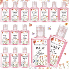 Dimsile wildflower baby hand sanitizer with blooming design, ideal for spring party favors.