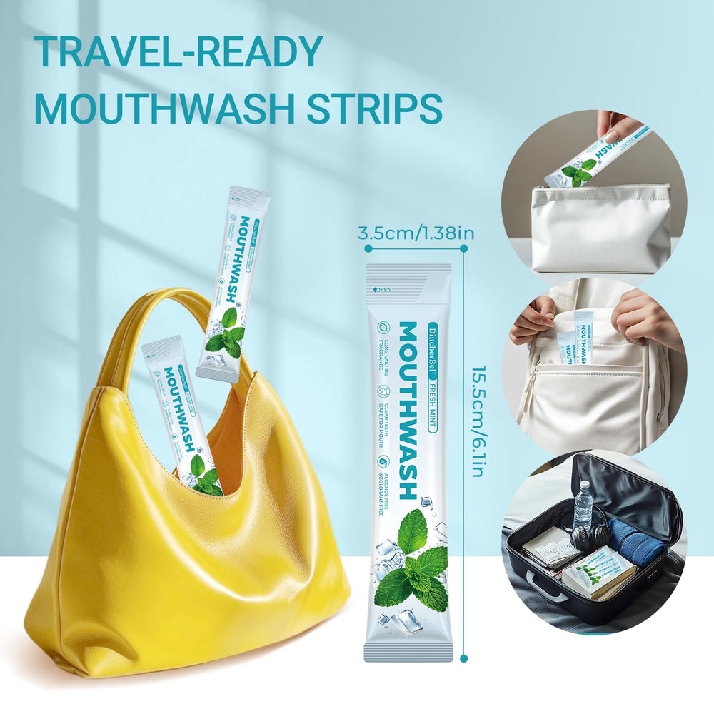 DincherBel alcohol-free mouthwash keeps mouths comfortable without the burn.